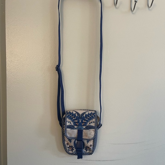 Farm Rio Blue Patterned Women's Bag - Picture 2 of 6